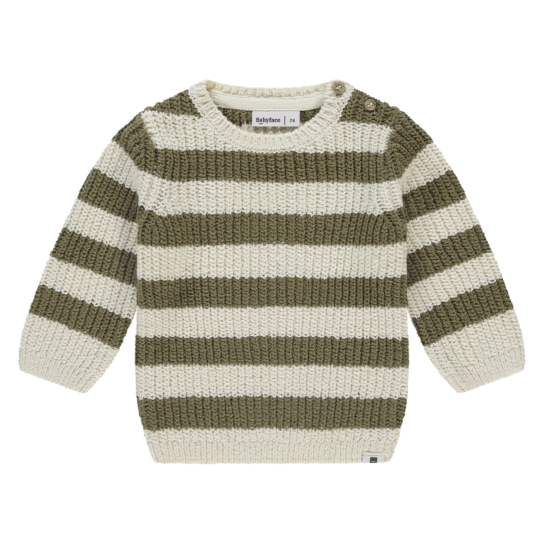 Pullover Boys Babyface grün cotton