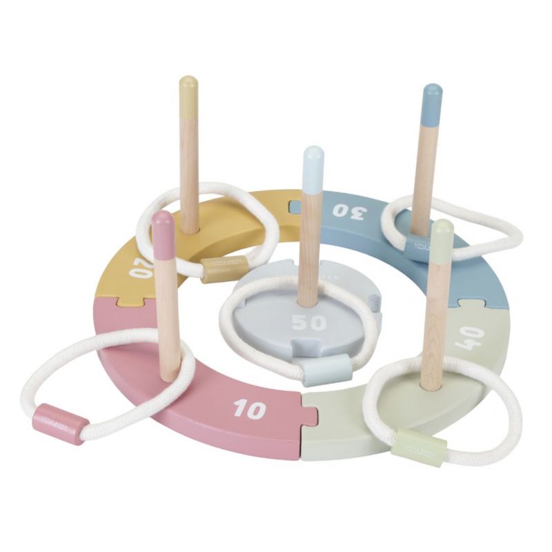Ringwurfspiel Little Dutch mehrfarbig Holz
