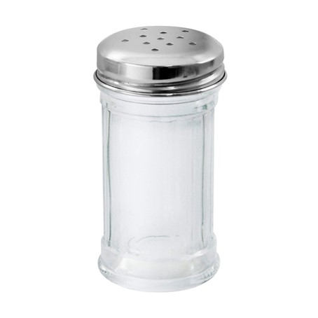 Multi shaker Bistro argento vetro/acciaio inox