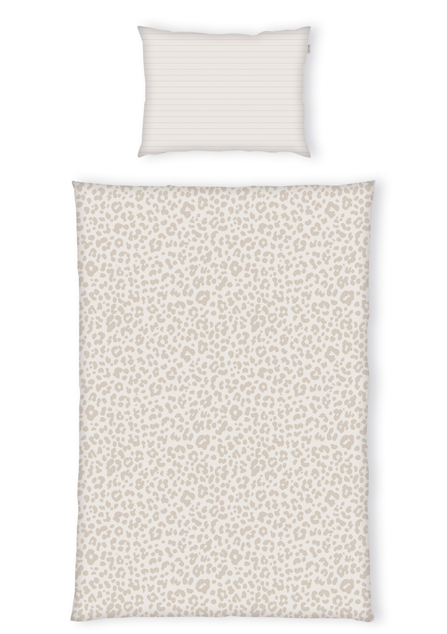 Bettwäsche Tom Tailor beige weiß Baumwolle