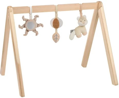 Spielbogen Flo Ernest&Oli braun beige Holz Polyester
