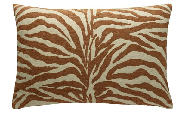 Copricuscino Kibo rosso mattone
