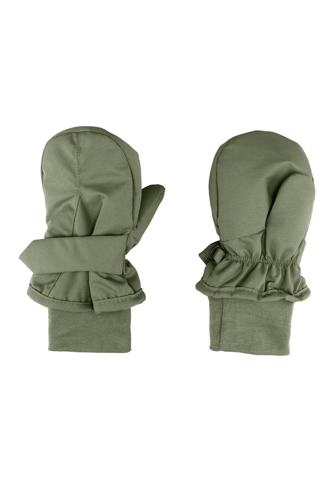 Fäustling Rips mattgrün Unisex