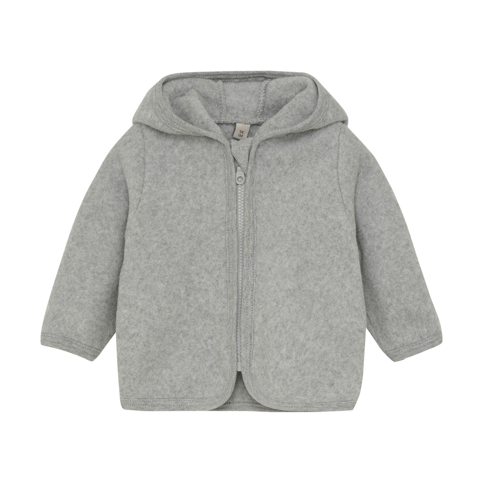 Jacke Huttelihut grau Baumwolle