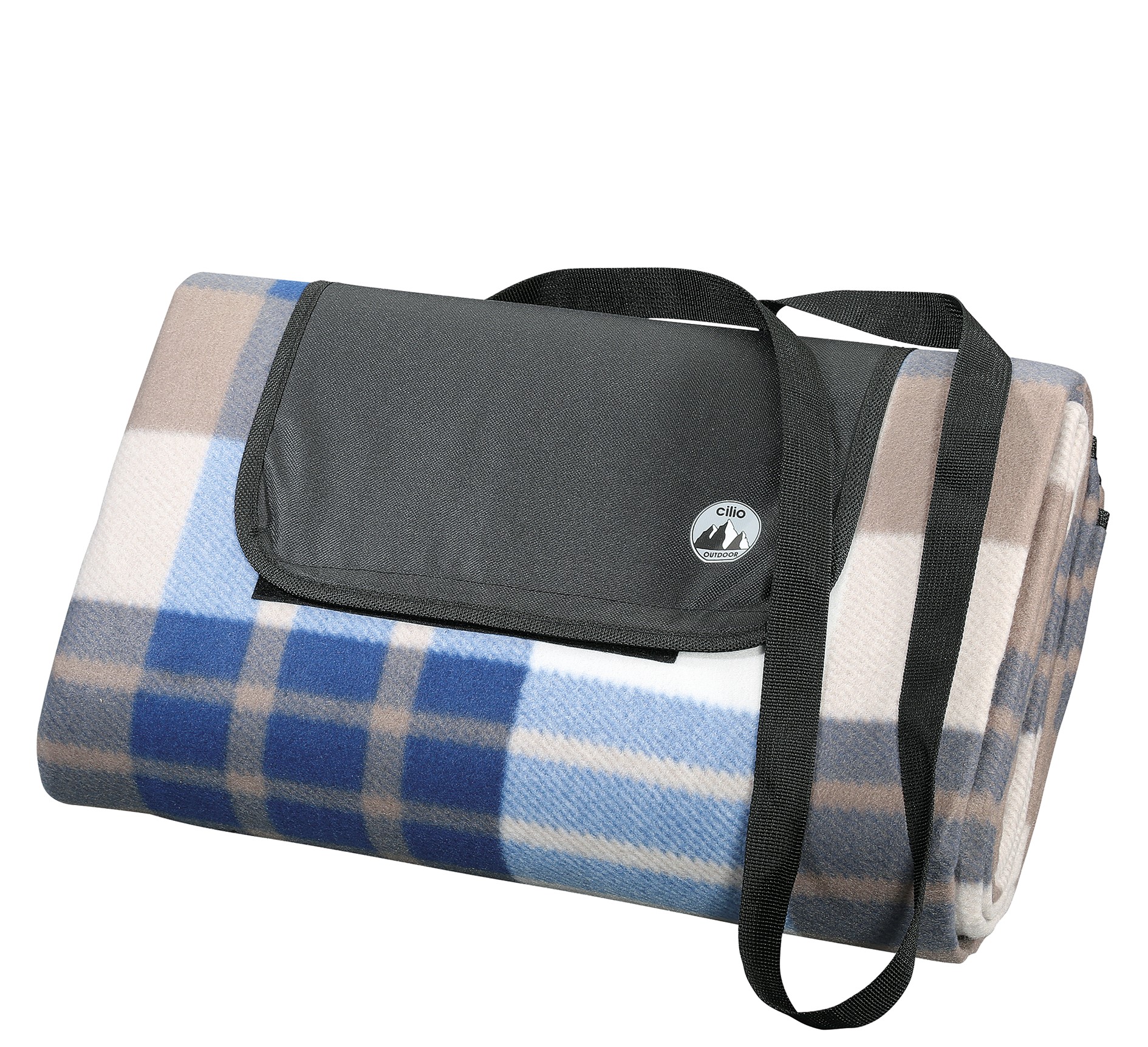 Picknick-Decke Weekend braun Polyester