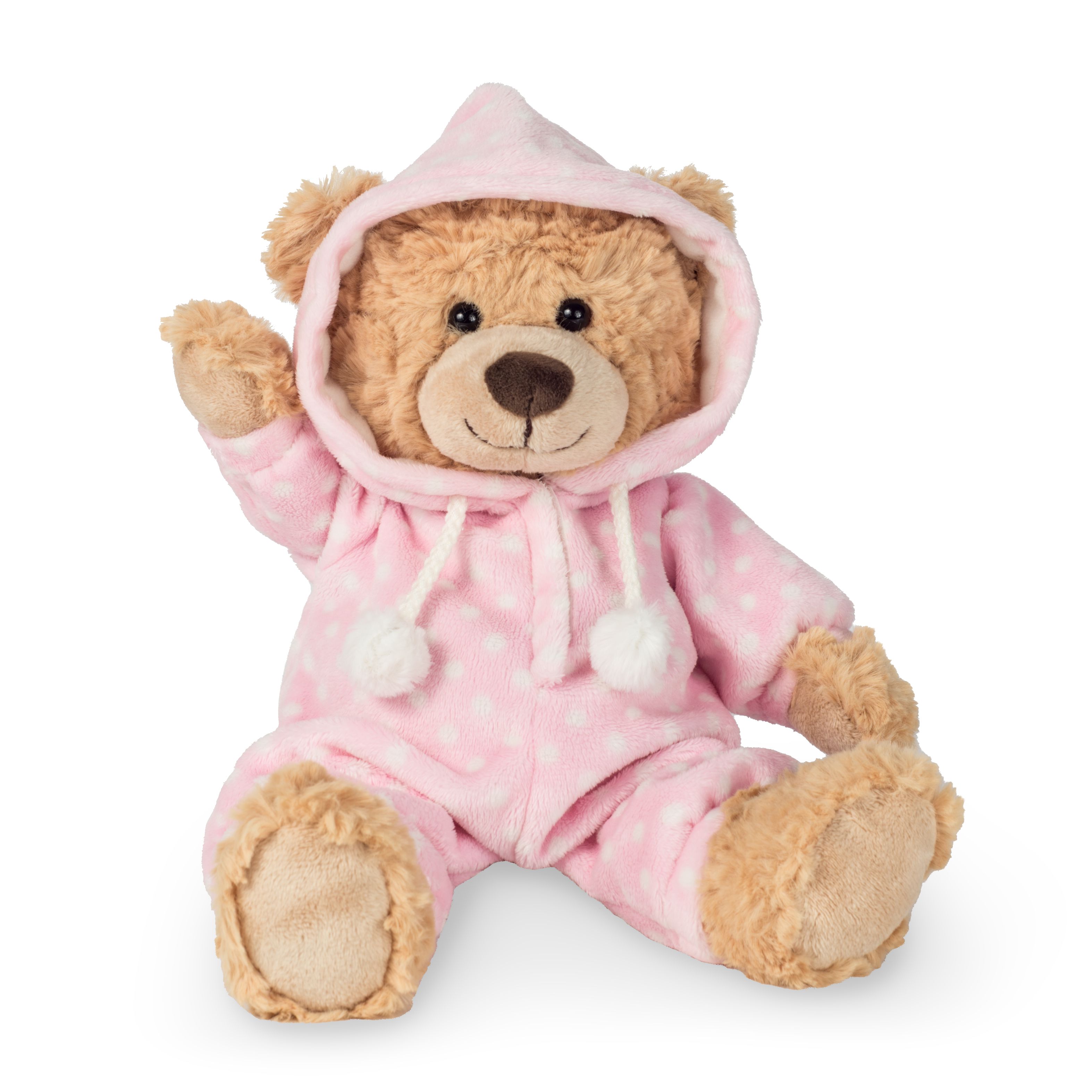 Kuscheltier Schlafanzugbär Hermann Teddy Original mehrfarbig Polyester