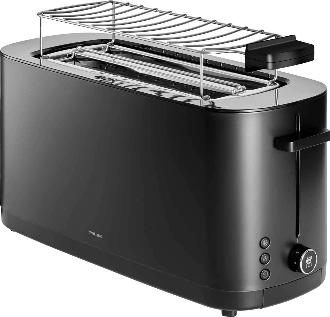 Toaster Enfinigy schwarz Metall