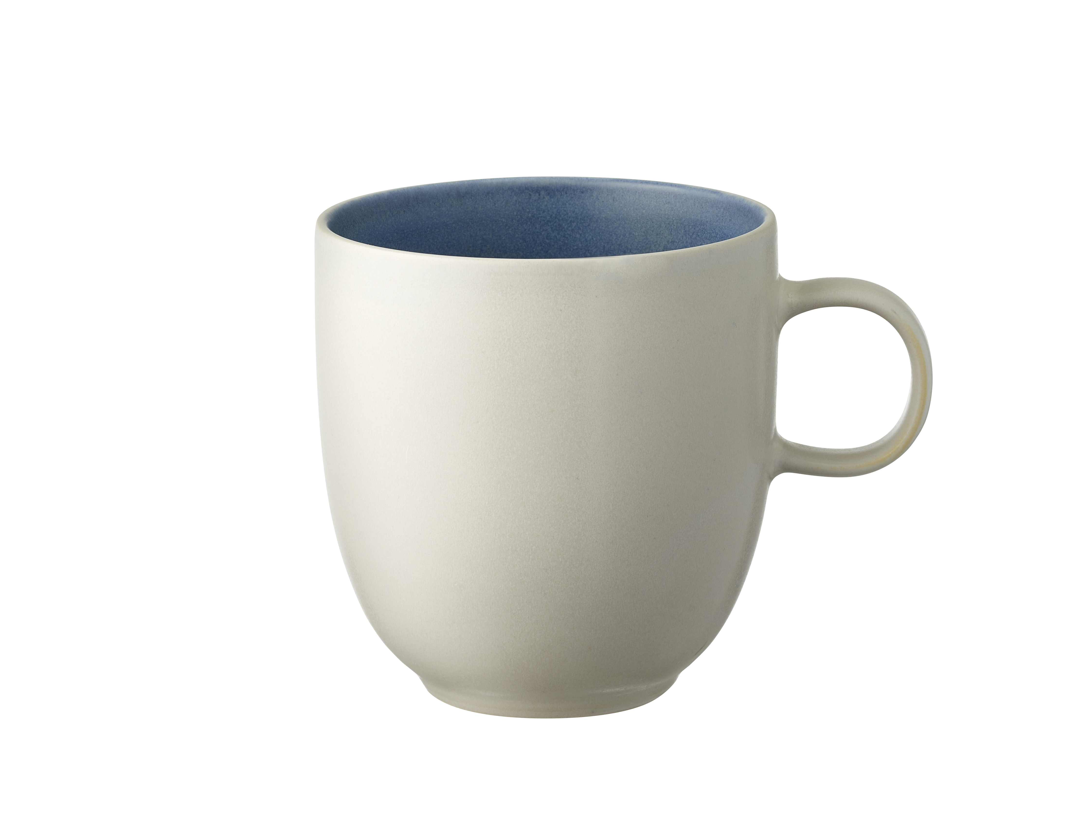 Becher North 33cl Matte white/Matte river Steinzeug