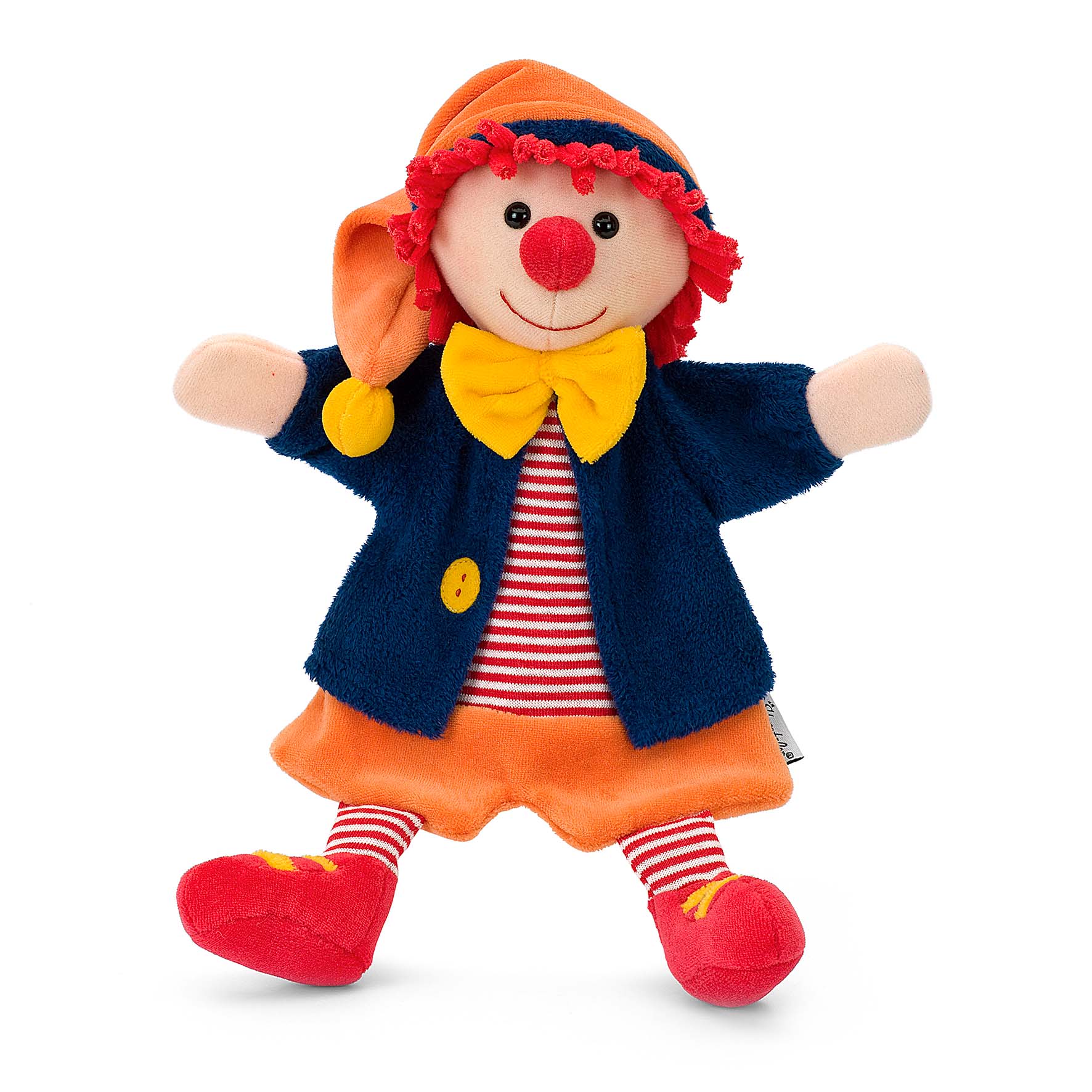 Handpuppe Clown original Unisex