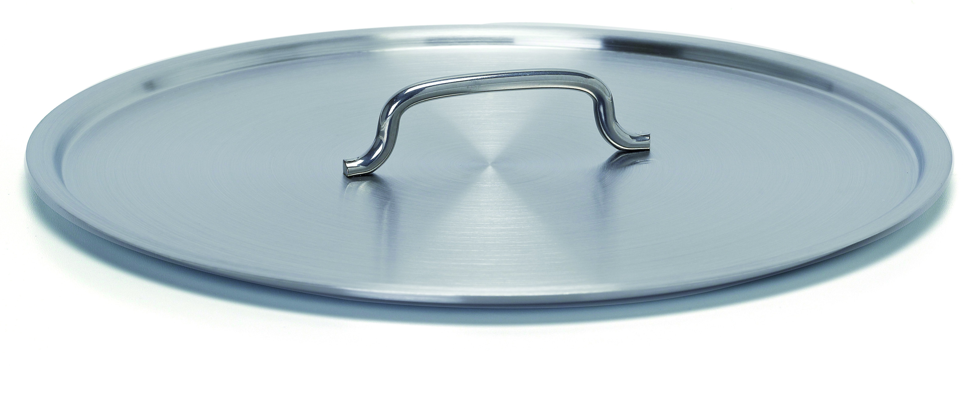 Stahldeckel Ballarini 130 grau Metall