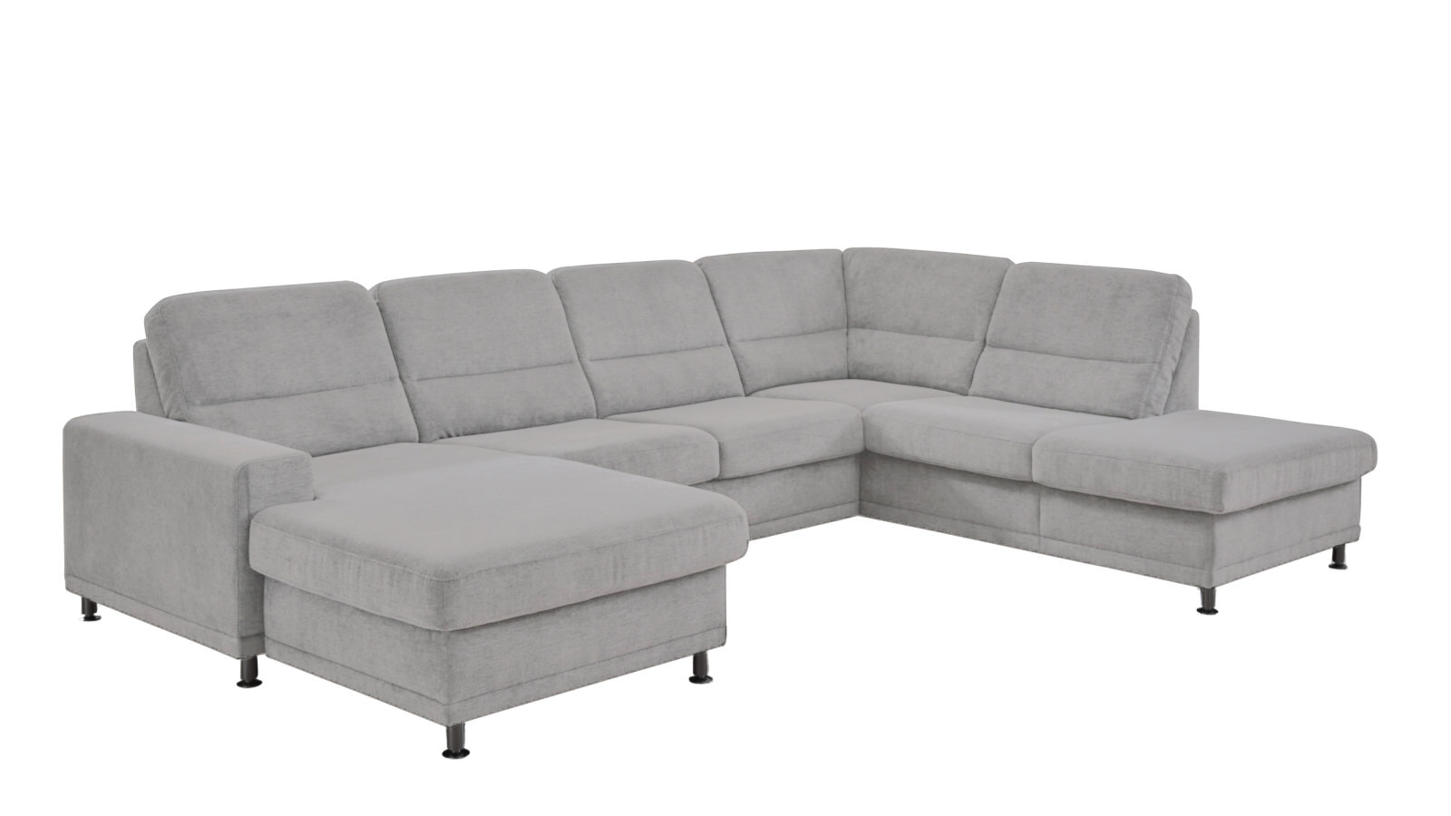 Couchgarnitur MM-ZE1015 grau Stoff
