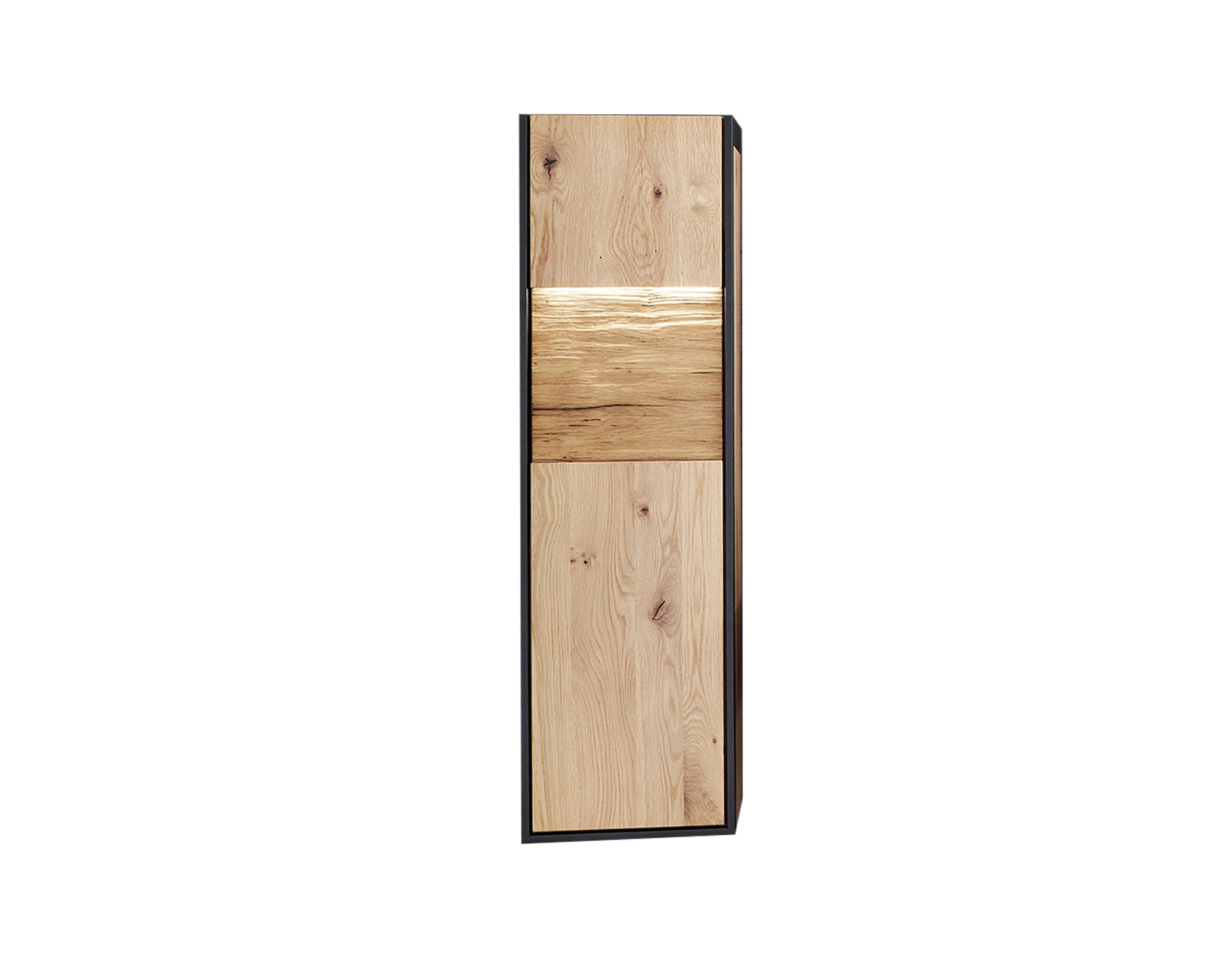 Hängeschrank Steel braun Wildeiche