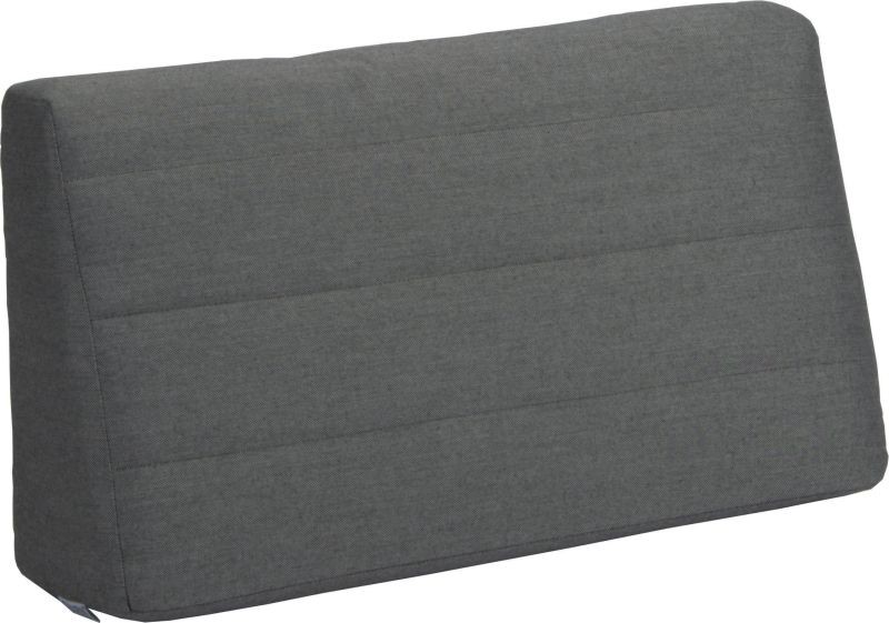 Outdoor Rückenkissen NewHolly grau Stoff