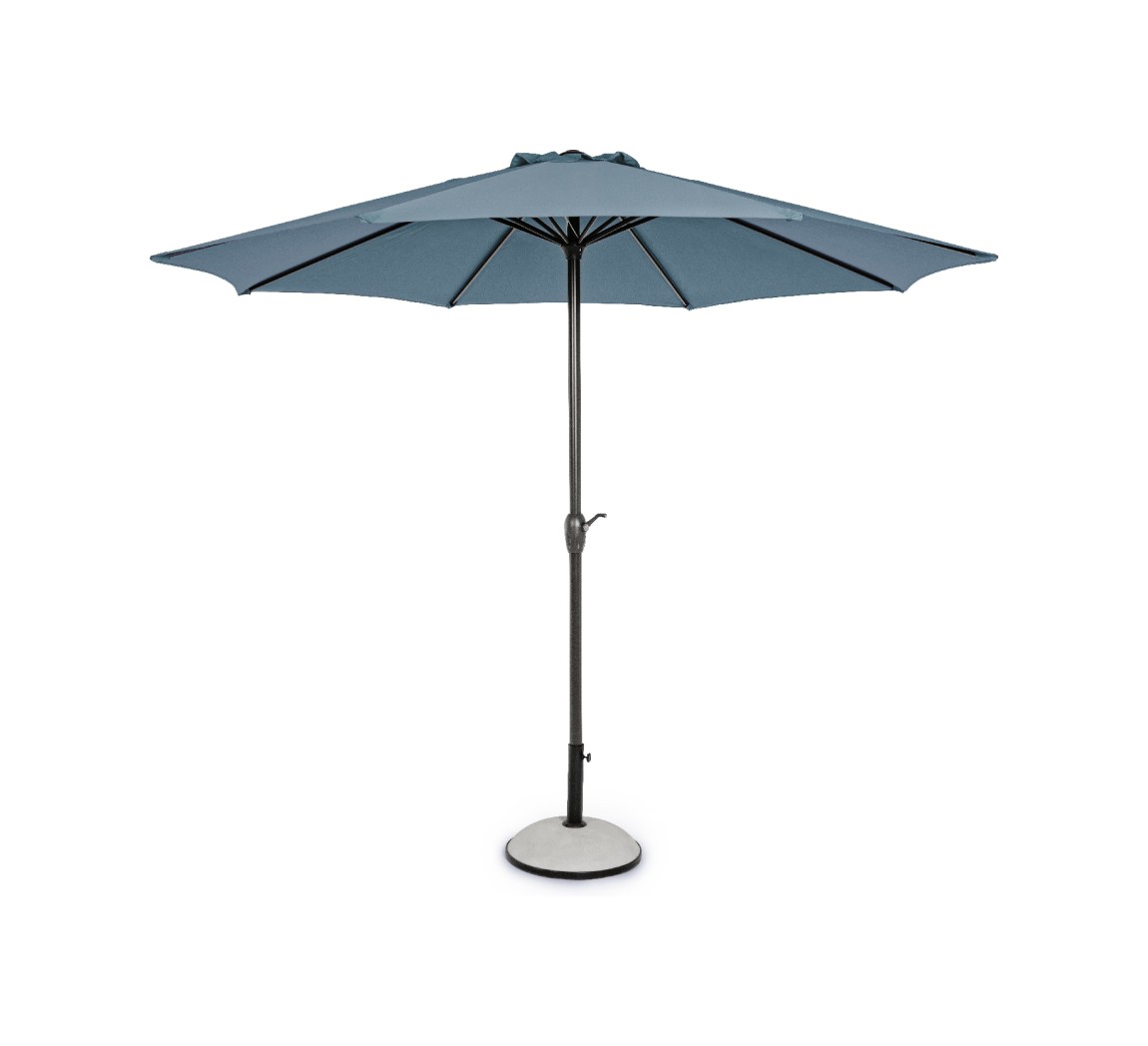 Sonnenschirm Kalife blau Metall Polyester