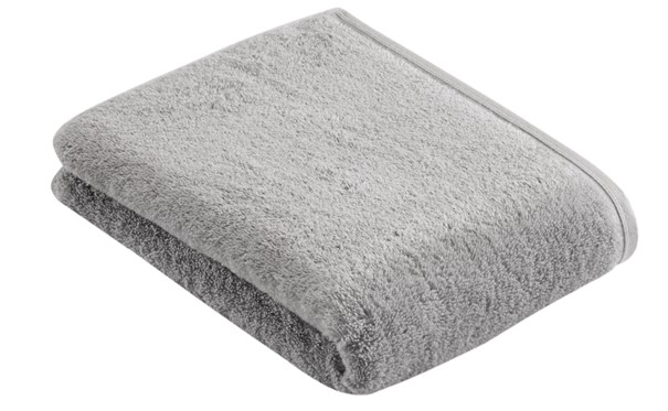 Duschtuch Vegan Life grau Frottee