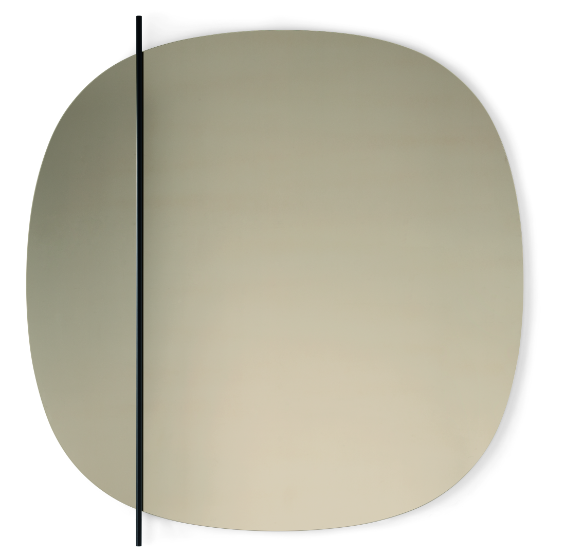 Spiegel Vanity bronze schwarz Glas