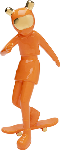 Deko Figur SKATINGASTRONAUT orange