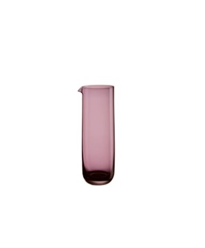 Caraffa Sarabi in vetro rosa