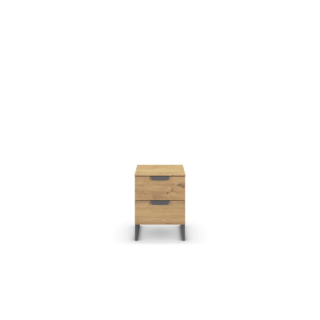 Comodino Aditio rovere marrone