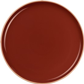 Piatto da portata aragosta SEMANA gres rosso lucido