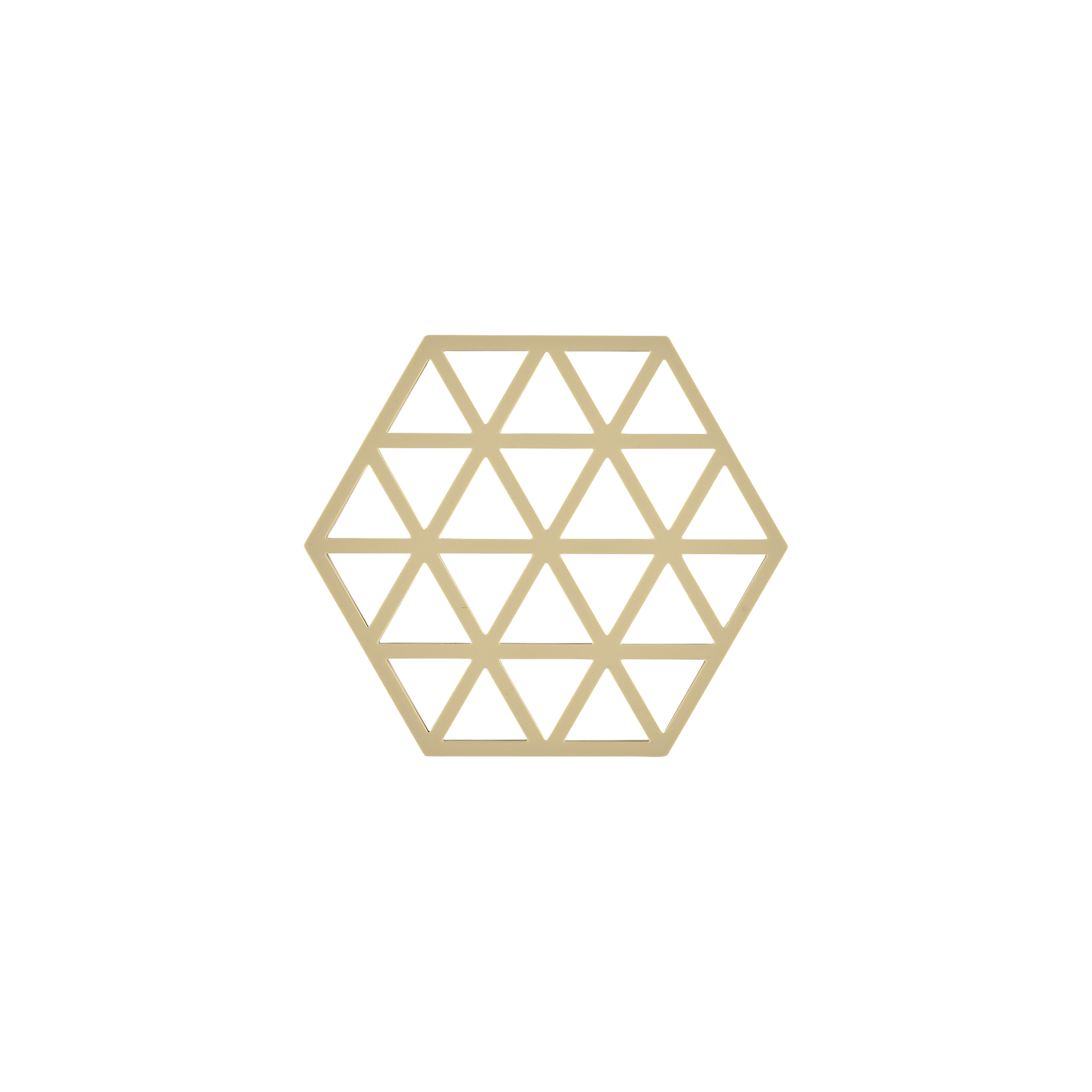 Untersetzer Triangles gelb Silikon