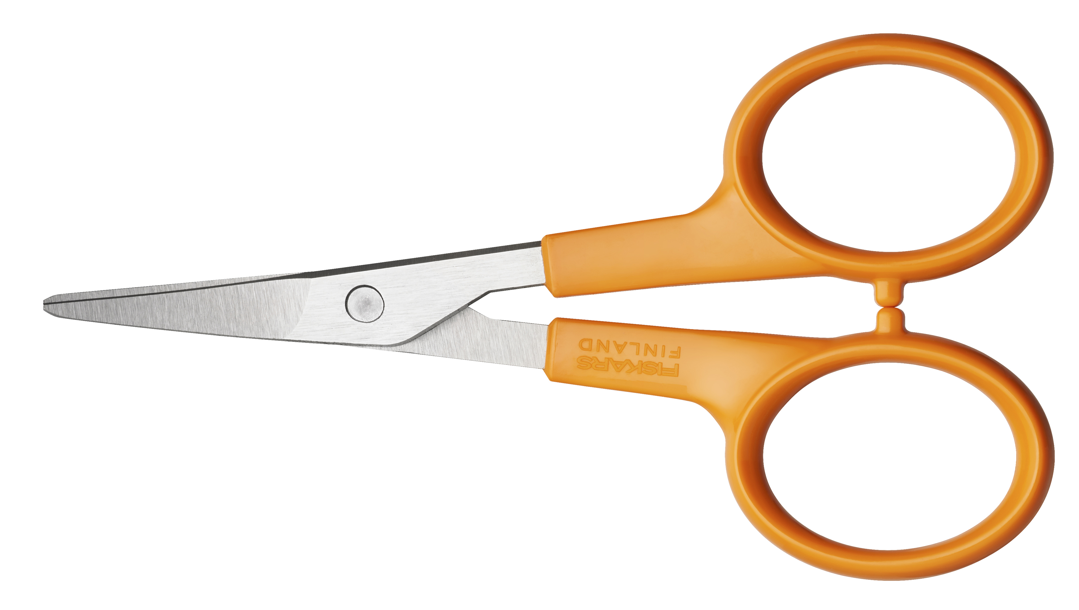 Manikürschere Classic orange Metall