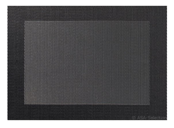 Tischset Pvc Placemats schwarz matt PVC