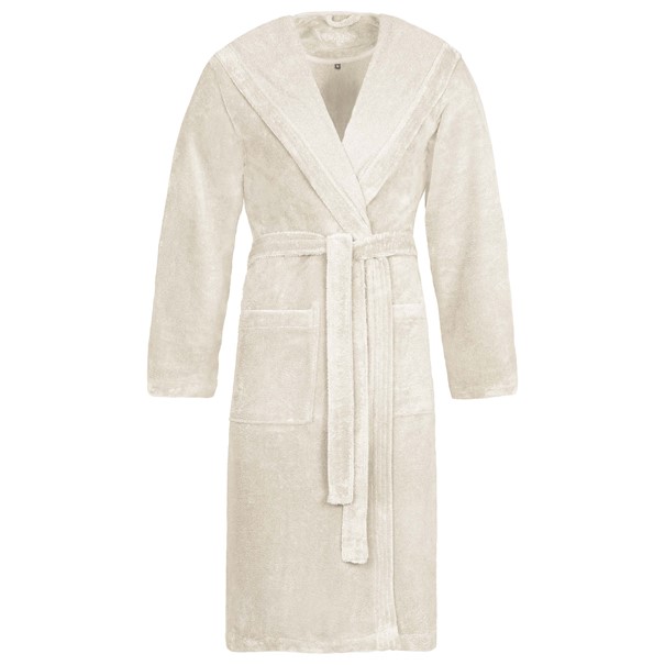 Bademantel LYNN beige Frottee