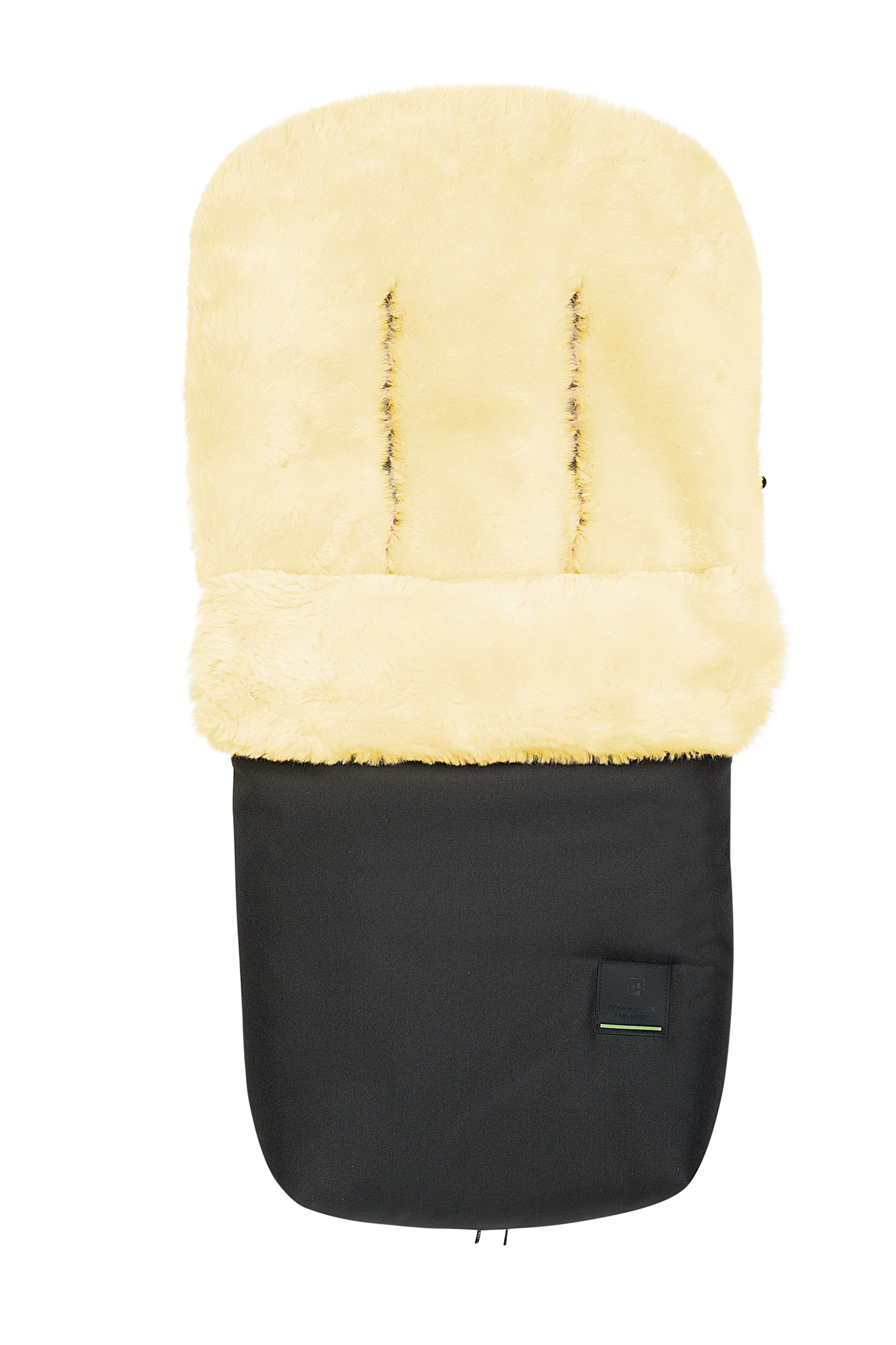 Fußsack Jens black Stoff