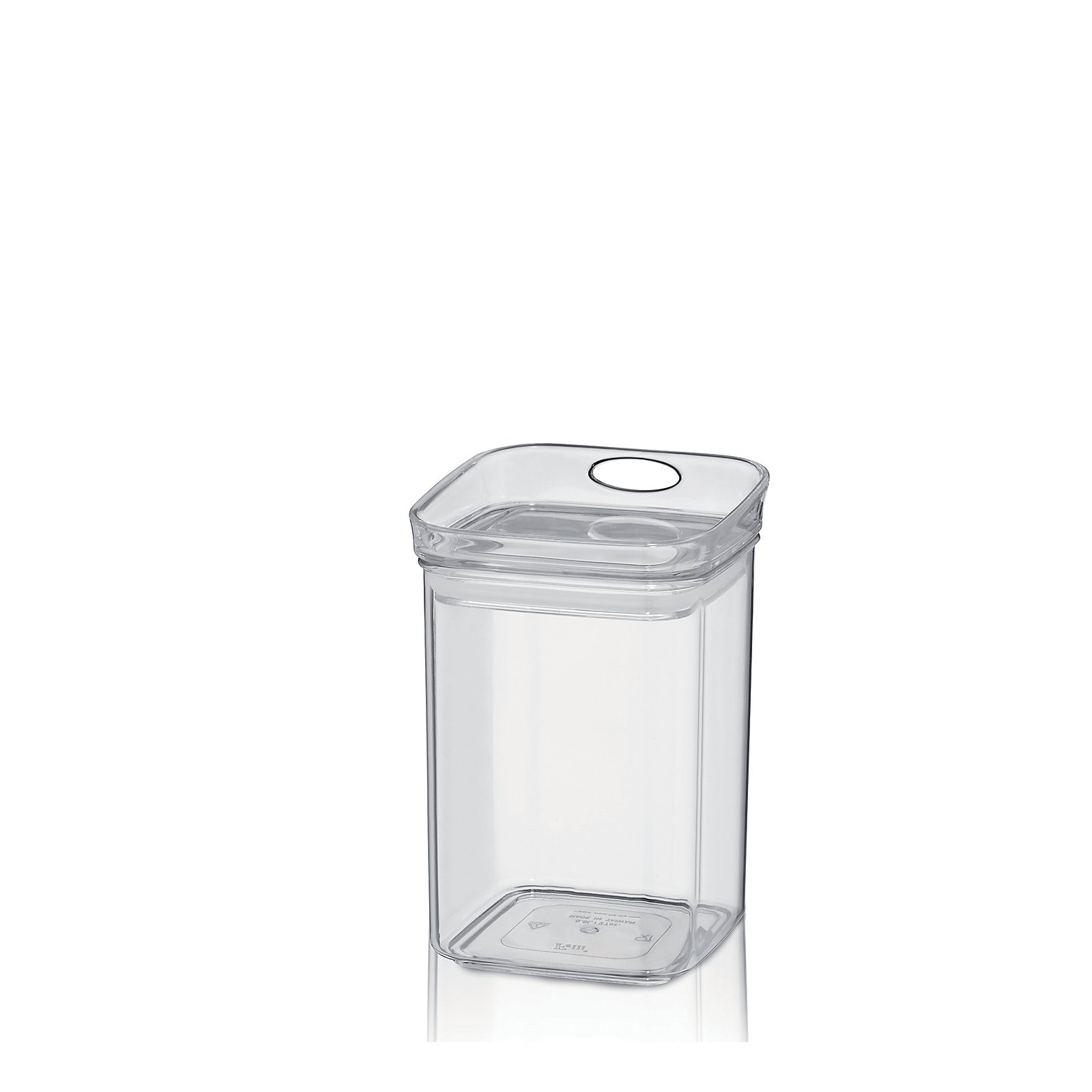 Vaso di stoccaggio Jule in plastica MS trasparente