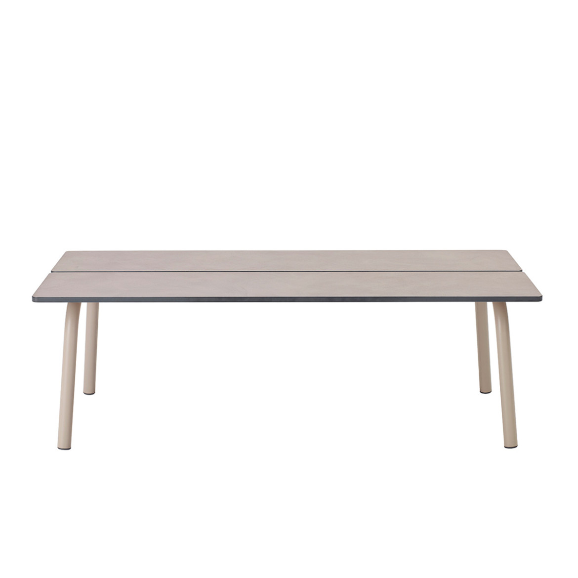 Outdoor Couchtisch Brezza taupe HPL