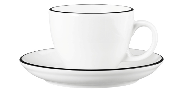 Cappuccinotasse MODERN LIFE schwarz