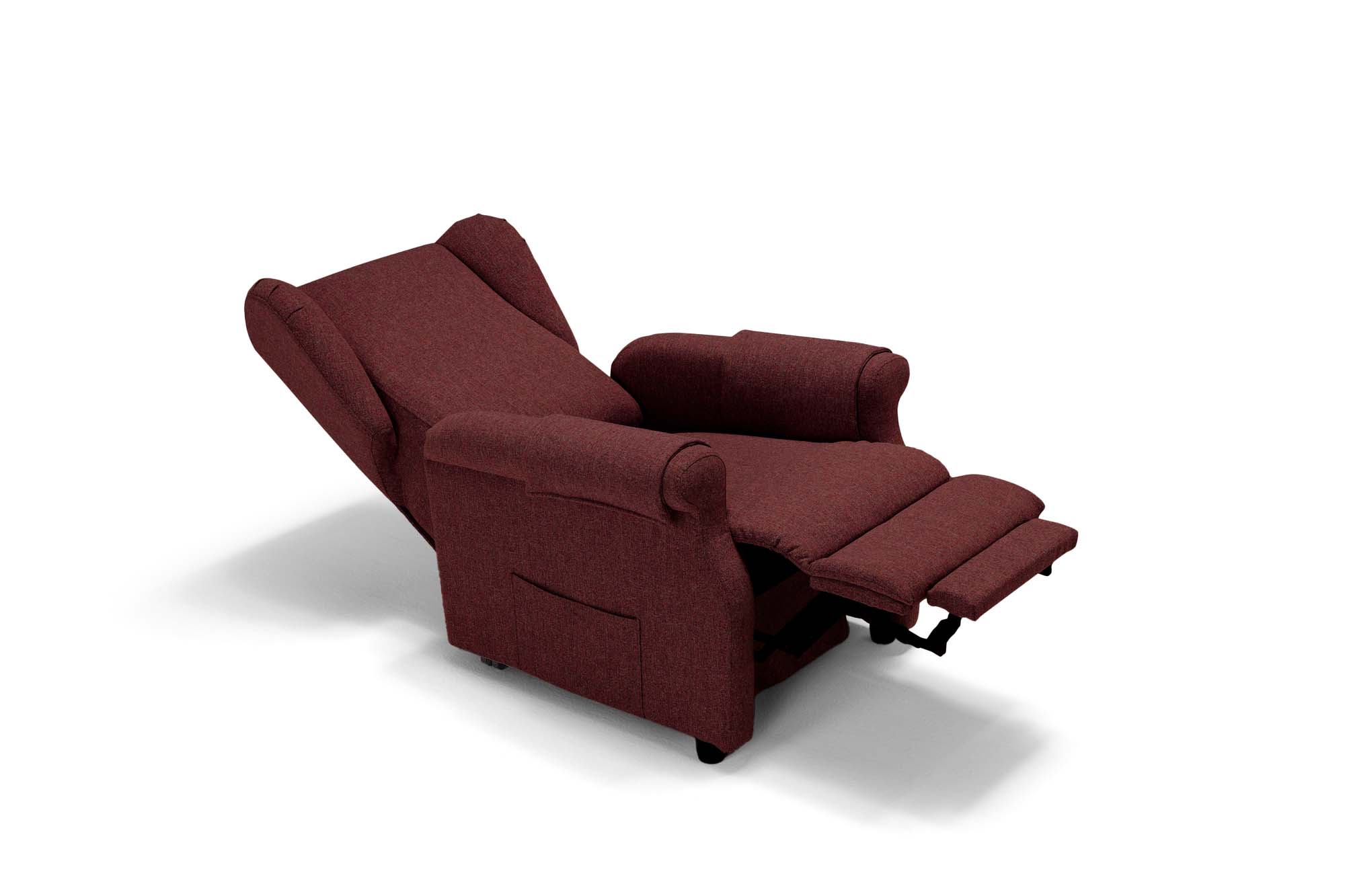 Sessel Vanity rot Stoff