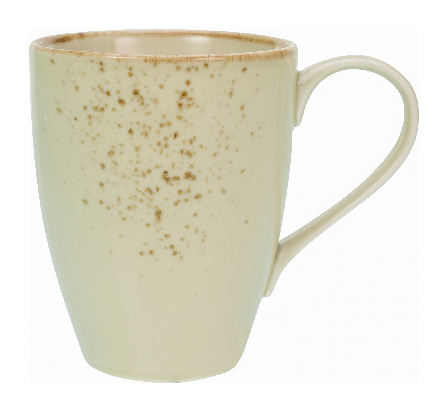 Kaffeebecher NATURE COLLECTION Creme B8,5/H11/D8,5cm