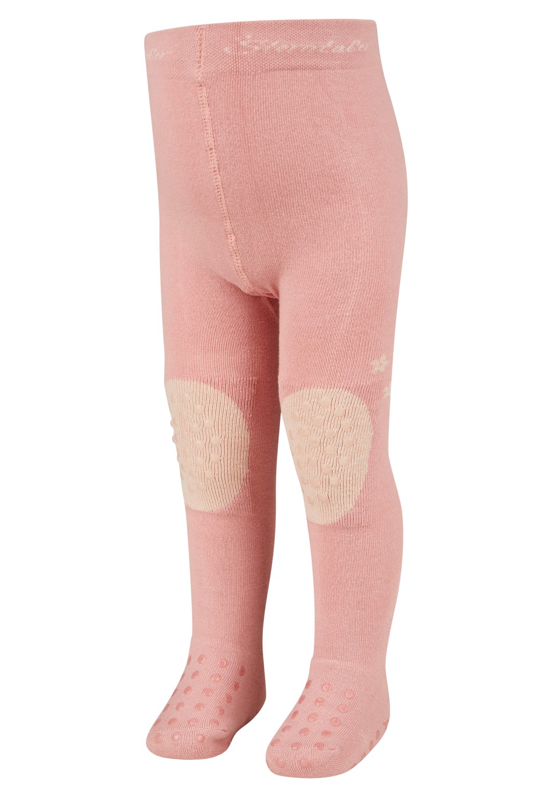 Krabbelstrumpfhose Hase rosa Baumwolle Polyamid Elasthan
