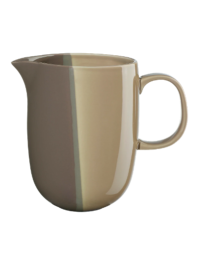 Caraffa Joy Cocoa multicolore in porcellana glz