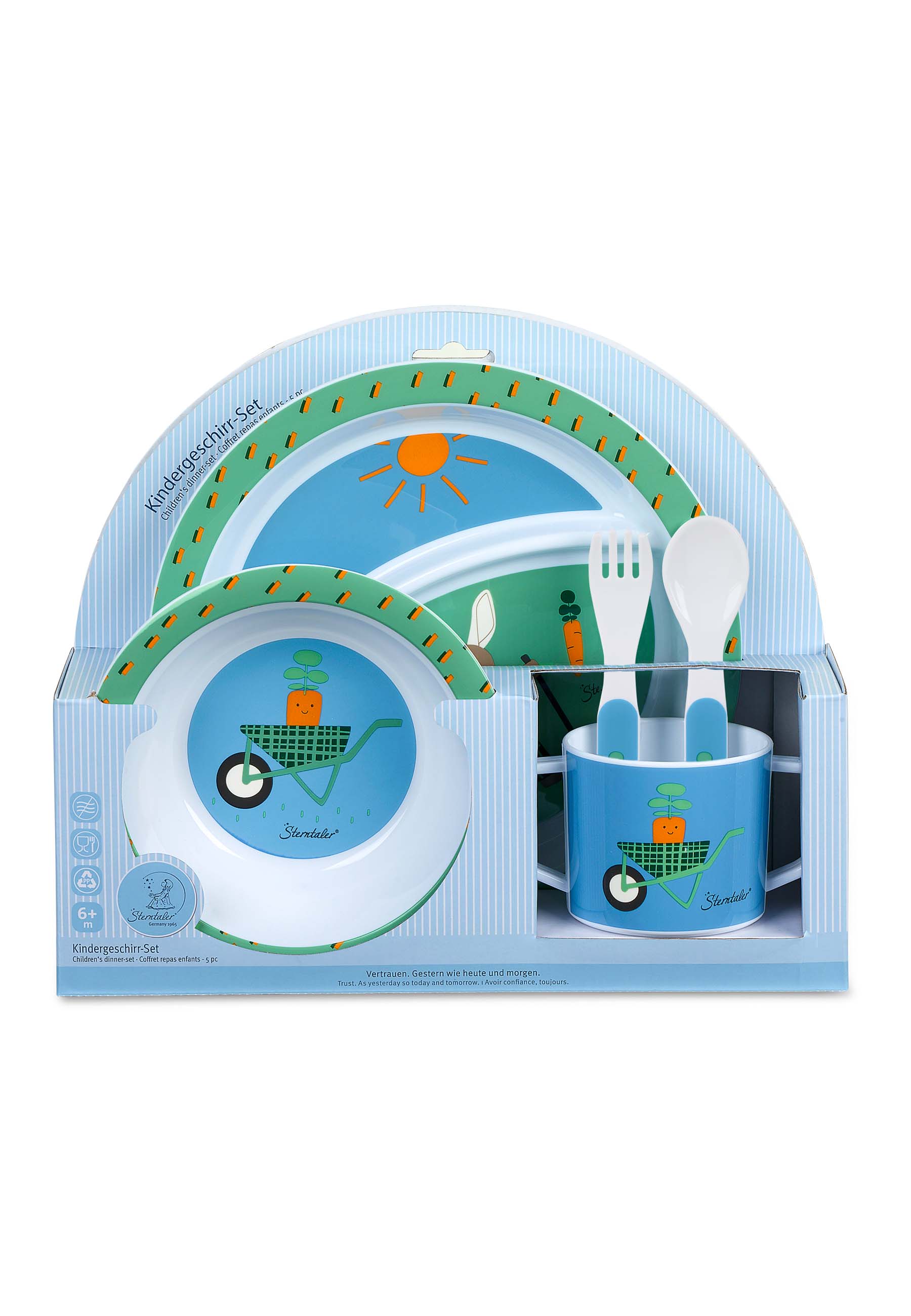 Kindergeschirr-Set original Jungen