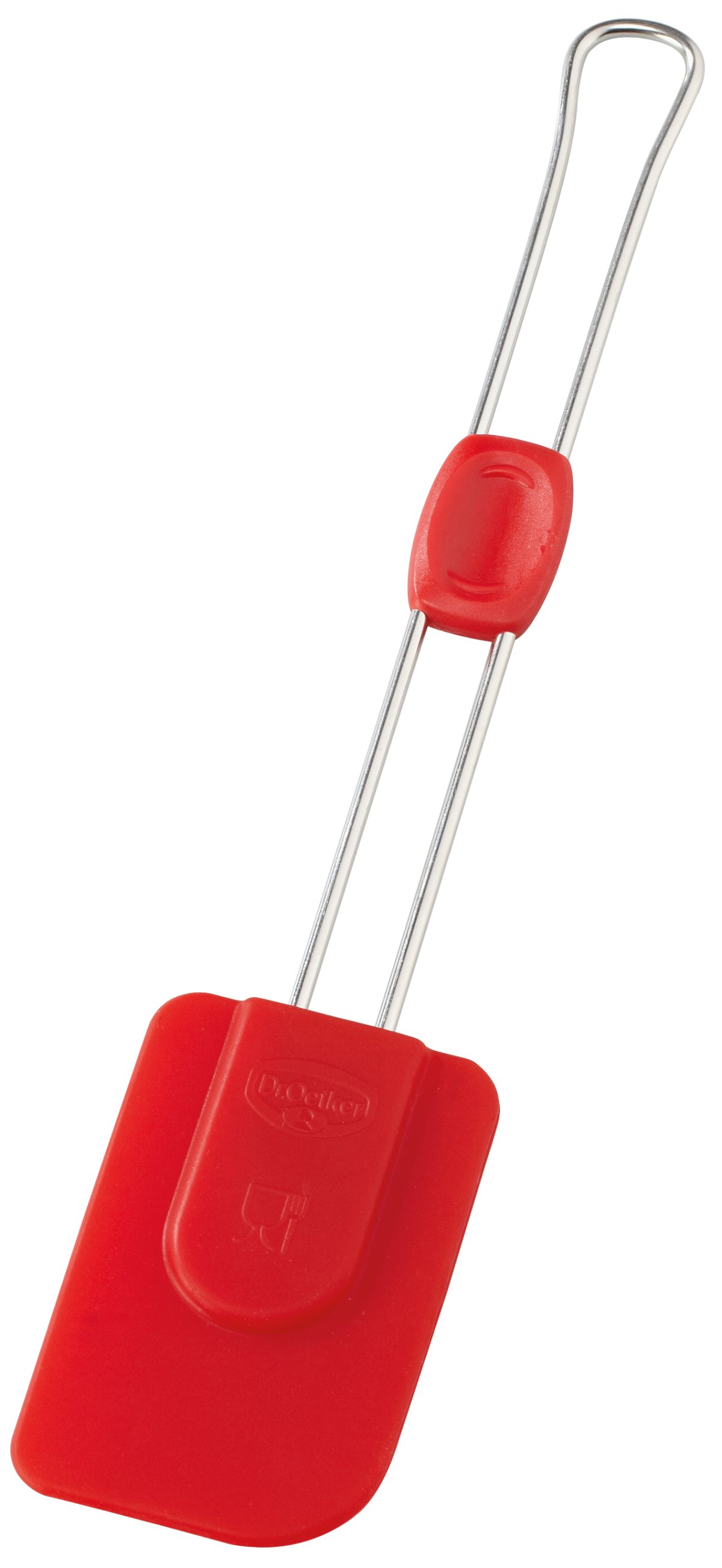 Silikon-Teigschaber Flexxibel Love rot Silikon