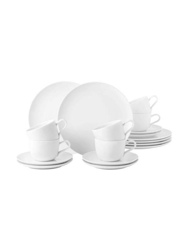 Kaffeeservice LIBERTY 18 tlg. weiss