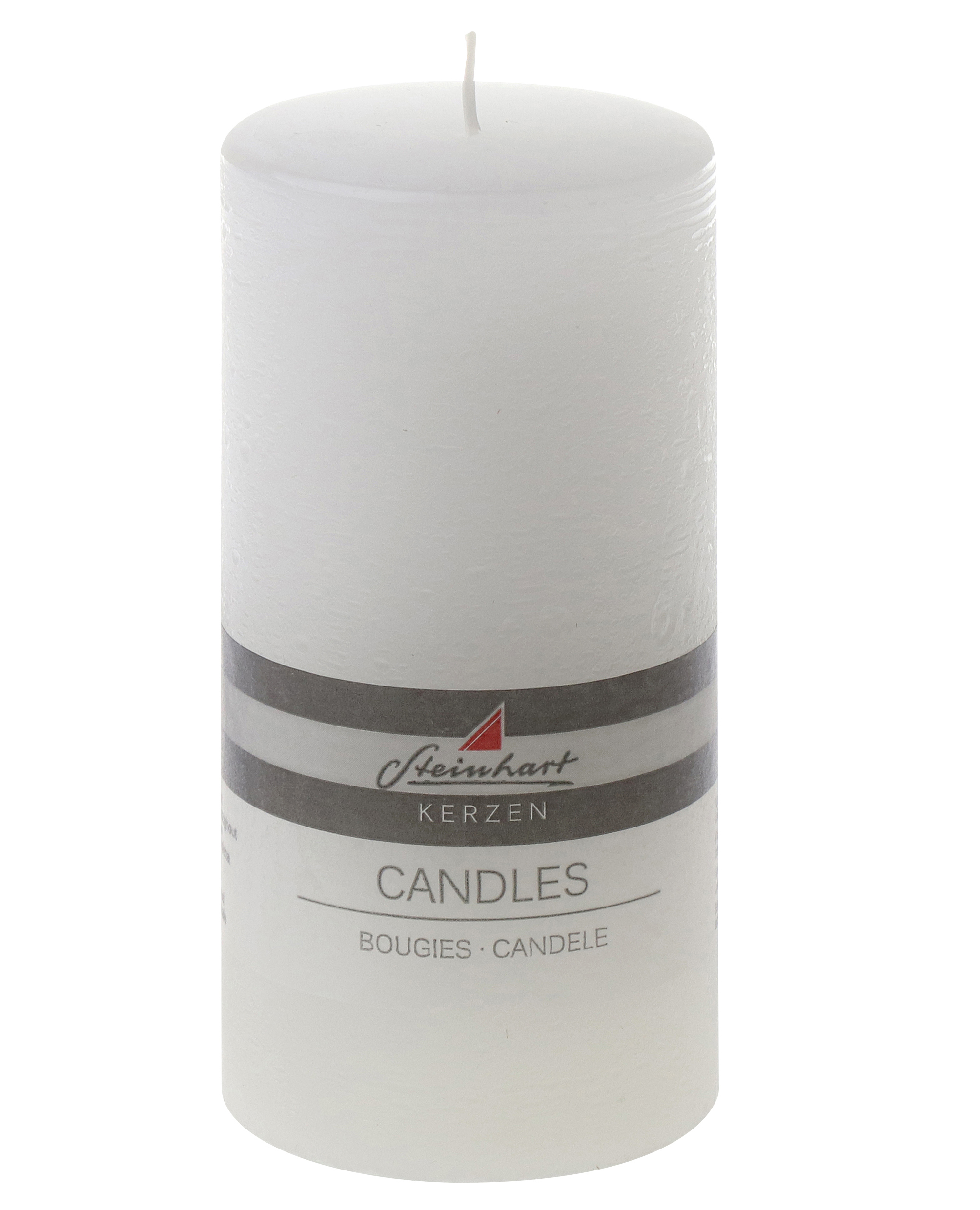 Candela brina di cera bianca