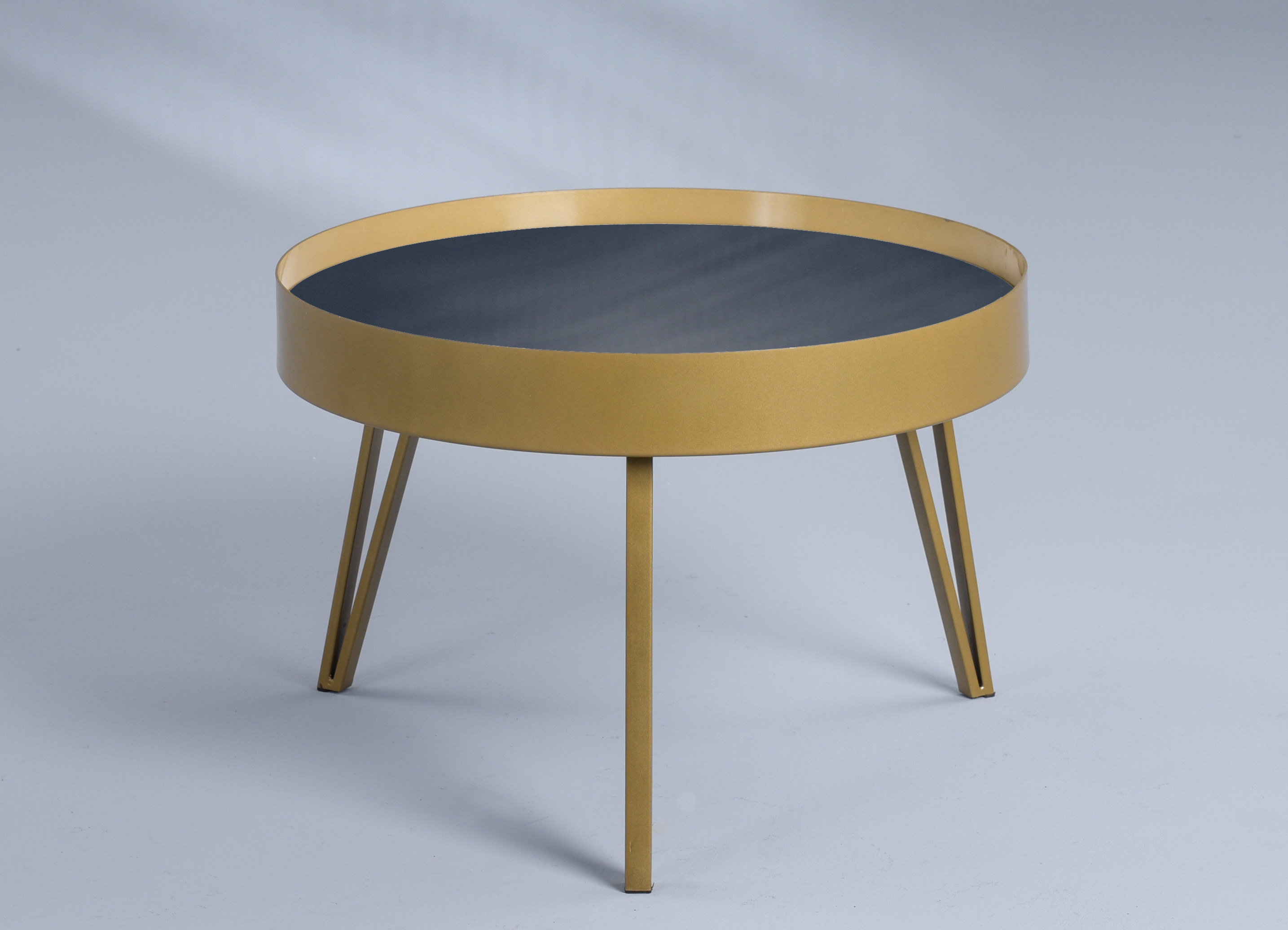 Couchtisch Tom 2 Metall Bronze matt Metall