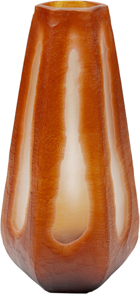 Vase Galicia rot Glas