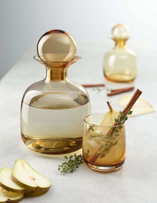 Karaffe klein Sarabi gelb Glas