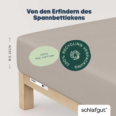 Spannbettlaken Casual  non colour Jersey