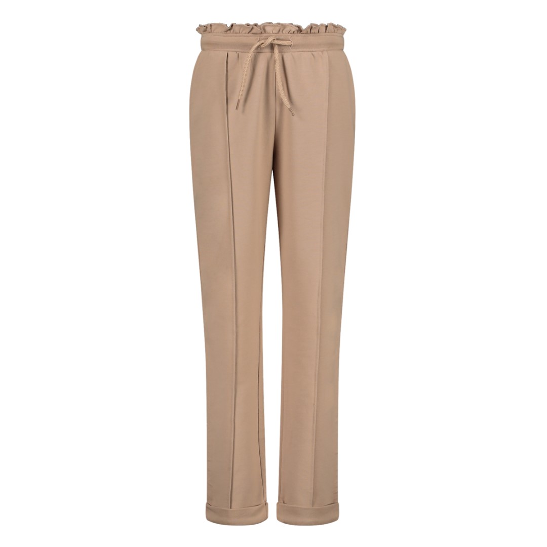Hose Fyonne braun Stoff