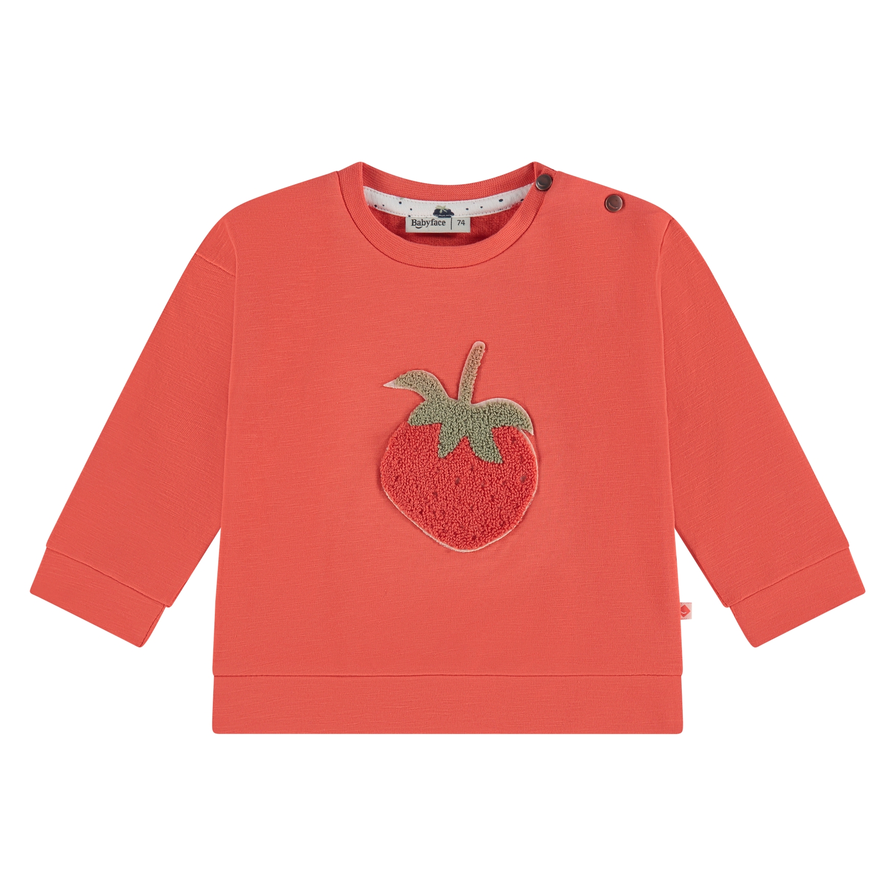 Pullover Babyface orange Baumwolle Elasthan