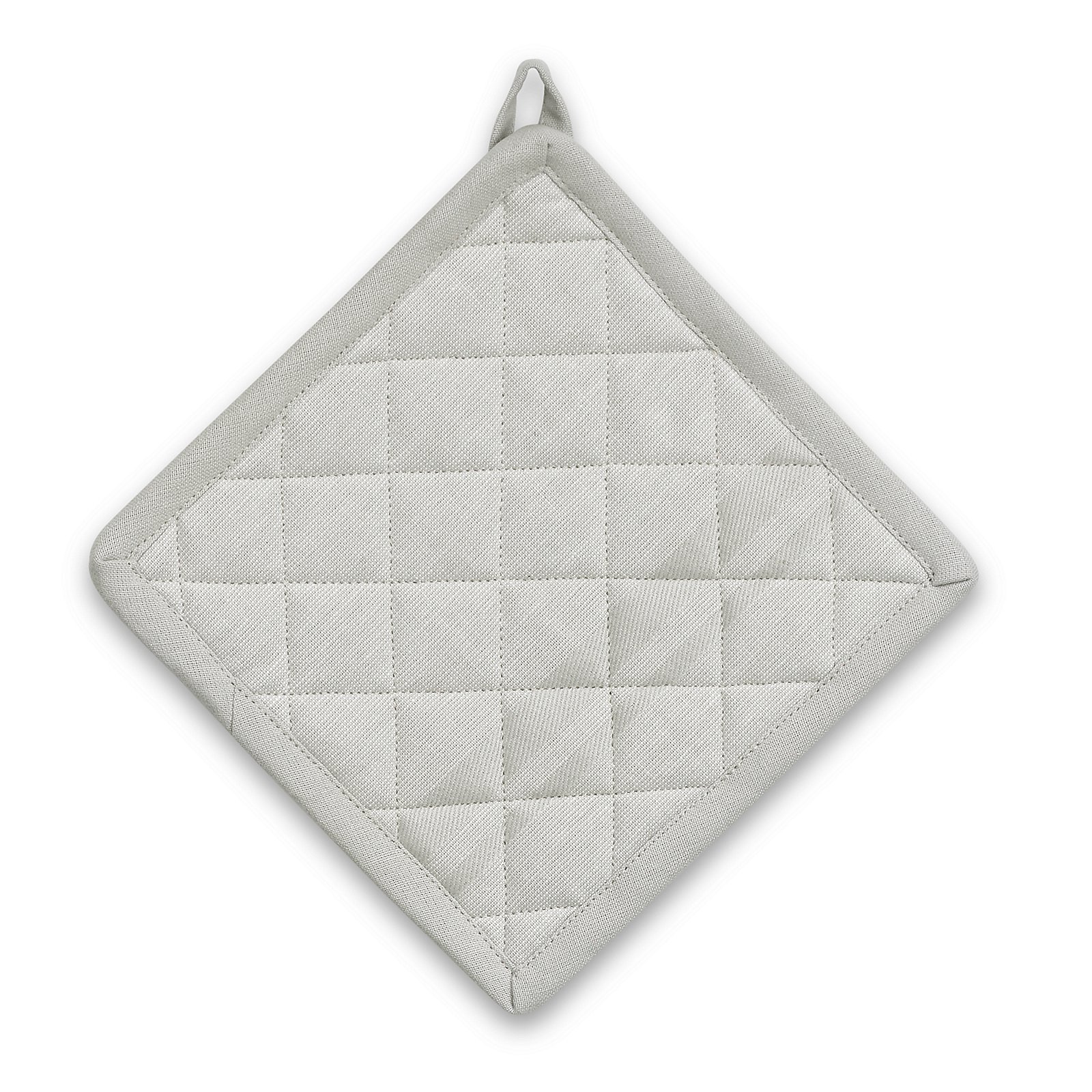 Topflappen Tia lichtgrau 100% Baumwolle