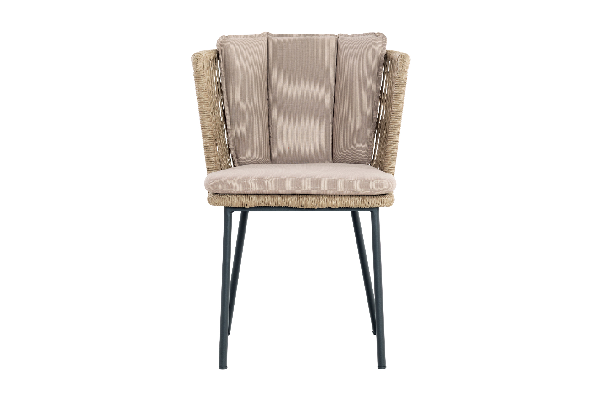 Outdoor Stuhl Touch beige Stahl Olefin