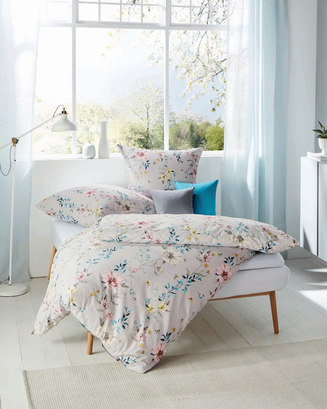 Bettwäsche Flavia multicolor Baumwolle