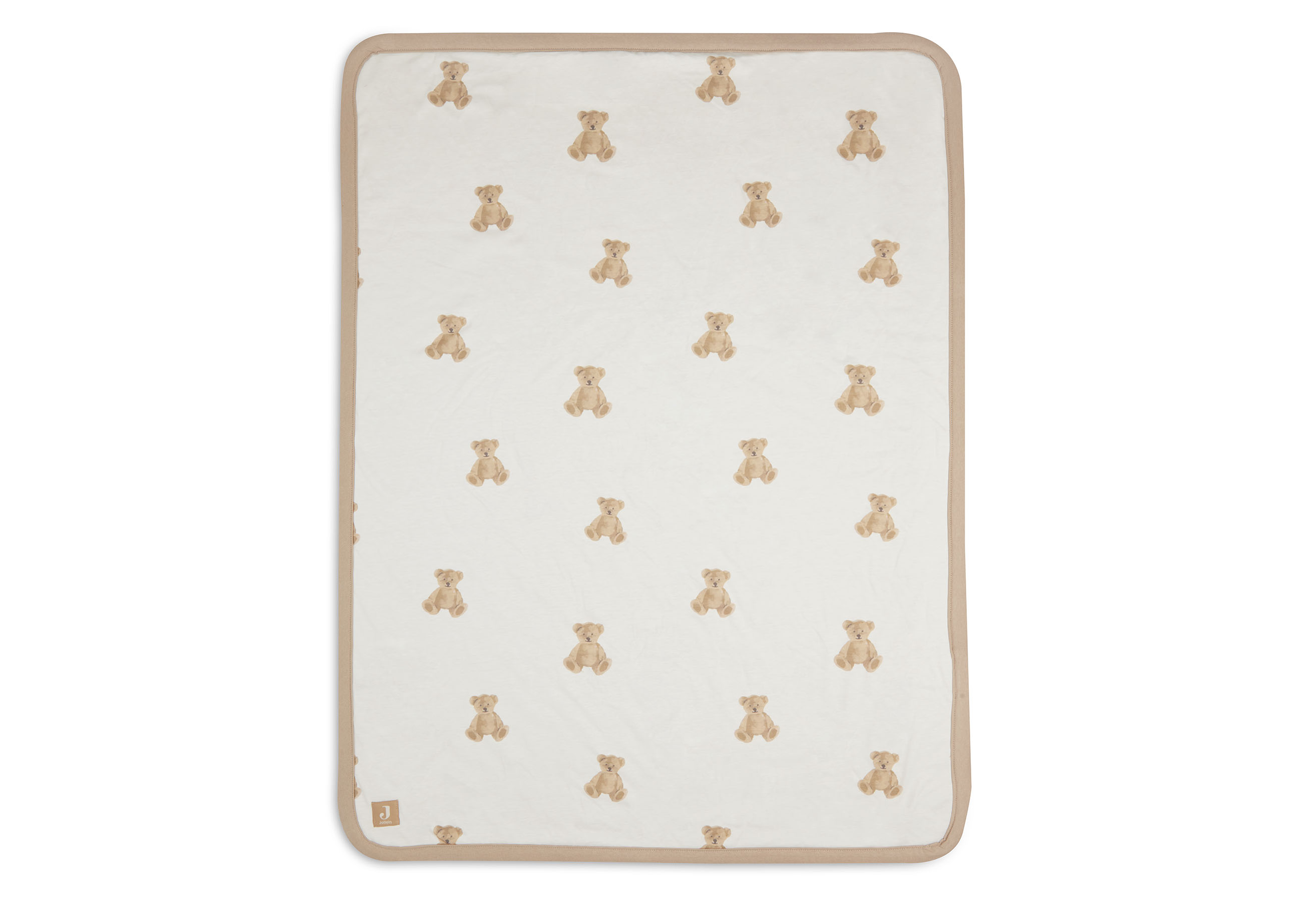 Decke Beige organic_Baumwolle